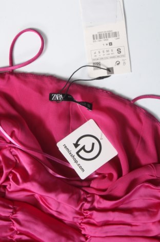 Γυναικείο αμάνικο μπλουζάκι Zara, Μέγεθος S, Χρώμα Βιολετί, Τιμή 4,33 €