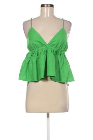Γυναικείο αμάνικο μπλουζάκι Zara, Μέγεθος M, Χρώμα Πράσινο, Τιμή 12,37 €