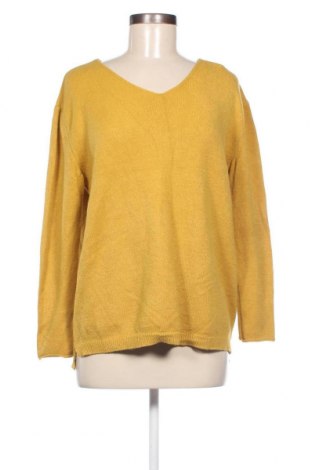 Дамски пуловер, Размер L, Цвят Жълт, Цена 15,95 лв.