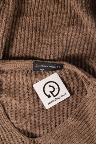 Дамски пуловер, Размер M, Цвят Бежов, Цена 12,47 лв.