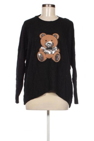Дамски пуловер, Размер M, Цвят Черен, Цена 9,28 лв.