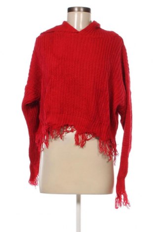 Дамски пуловер, Размер M, Цвят Червен, Цена 13,34 лв.