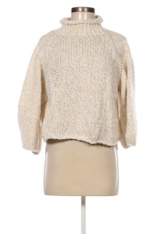 Дамски пуловер, Размер L, Цвят Бежов, Цена 11,60 лв.