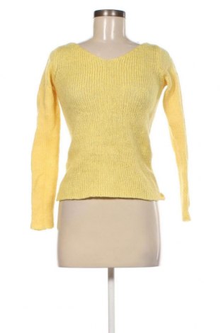 Дамски пуловер, Размер S, Цвят Жълт, Цена 29,00 лв.