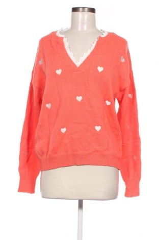 Damenpullover, Größe M, Farbe Orange, Preis € 7,49