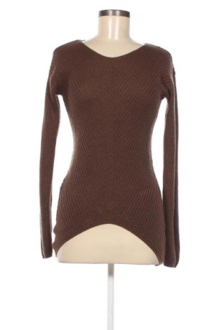 Дамски пуловер, Размер XS, Цвят Кафяв, Цена 15,08 лв.