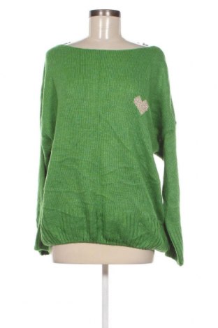 Női pulóver, Méret L, Szín Zöld, Ár 2 610 Ft