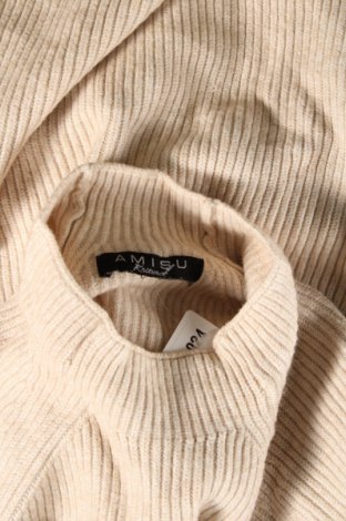 Pulover de femei Amisu, Mărime S, Culoare Bej, Preț 31,48 Lei
