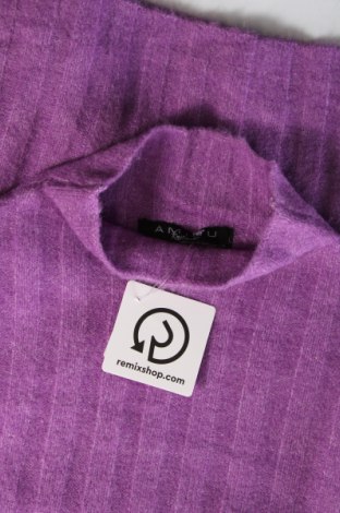 Дамски пуловер Amisu, Размер M, Цвят Лилав, Цена 9,57 лв.