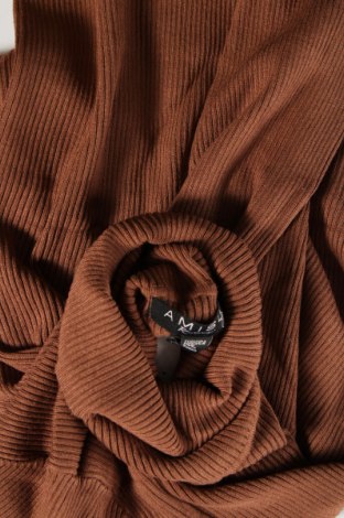 Γυναικείο πουλόβερ Amisu, Μέγεθος XL, Χρώμα Καφέ, Τιμή 8,43 €