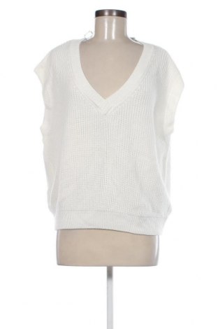 Дамски пуловер Amisu, Размер L, Цвят Бял, Цена 9,57 лв.