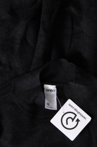 Дамски пуловер Anko, Размер M, Цвят Черен, Цена 11,60 лв.