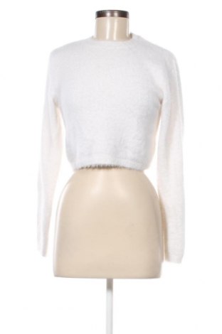 Γυναικείο πουλόβερ Bershka, Μέγεθος M, Χρώμα Λευκό, Τιμή 5,92 €