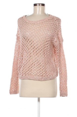 Дамски пуловер Bershka, Размер L, Цвят Розов, Цена 13,34 лв.