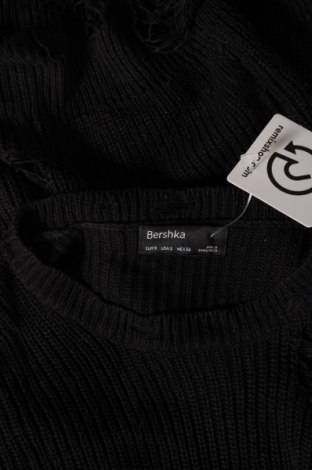 Дамски пуловер Bershka, Размер S, Цвят Черен, Цена 12,47 лв.