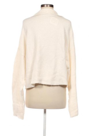 Damenpullover Bershka, Größe L, Farbe Ecru, Preis 6,05 €