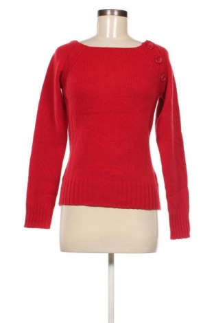Дамски пуловер Bershka, Размер L, Цвят Червен, Цена 15,08 лв.