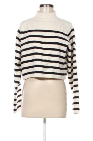 Γυναικείο πουλόβερ Bershka, Μέγεθος S, Χρώμα Εκρού, Τιμή 11,14 €
