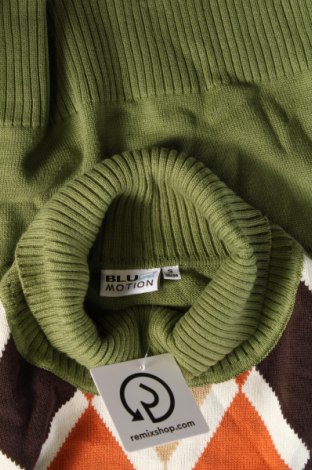 Дамски пуловер Blue Motion, Размер S, Цвят Зелен, Цена 11,60 лв.