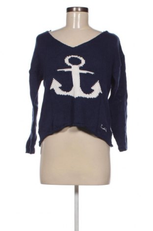 Дамски пуловер Bondelid, Размер S, Цвят Син, Цена 16,40 лв.