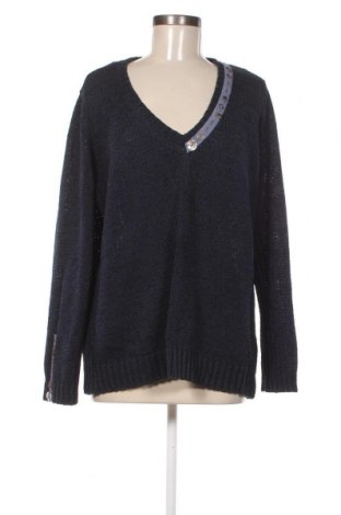 Γυναικείο πουλόβερ Bonita, Μέγεθος XL, Χρώμα Μπλέ, Τιμή 7,56 €