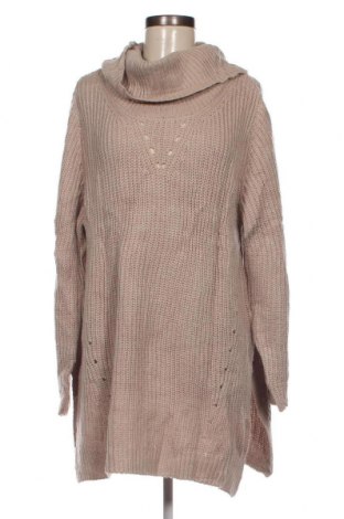 Дамски пуловер Bpc Bonprix Collection, Размер XL, Цвят Бежов, Цена 13,63 лв.