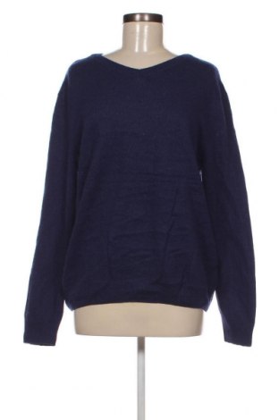 Γυναικείο πουλόβερ Bpc Bonprix Collection, Μέγεθος 3XL, Χρώμα Μπλέ, Τιμή 17,04 €