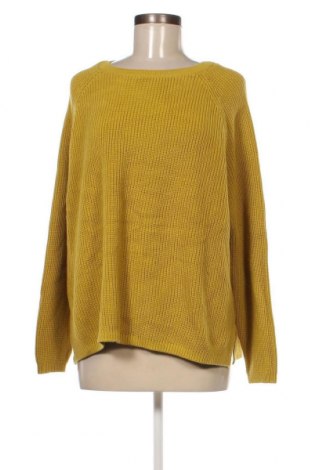 Дамски пуловер C&A, Размер L, Цвят Жълт, Цена 12,47 лв.