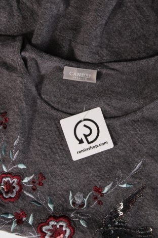 Γυναικείο πουλόβερ Canda, Μέγεθος L, Χρώμα Γκρί, Τιμή 8,25 €