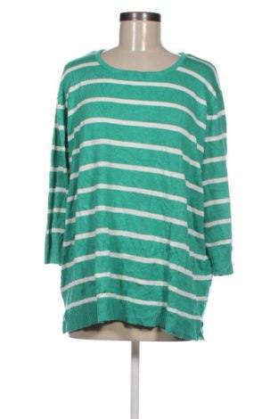 Γυναικείο πουλόβερ Capsule, Μέγεθος 3XL, Χρώμα Πράσινο, Τιμή 17,04 €
