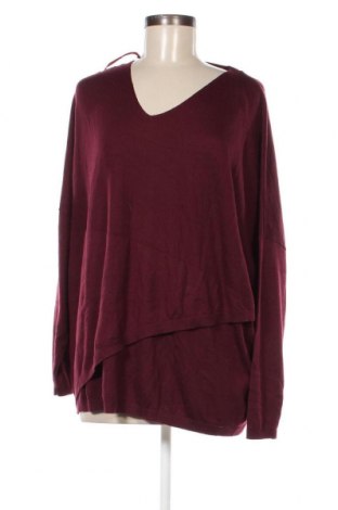 Дамски пуловер Charles Vogele, Размер XXL, Цвят Червен, Цена 9,28 лв.