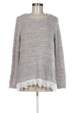 Дамски пуловер Cortefiel, Размер XL, Цвят Сив, Цена 19,27 лв.