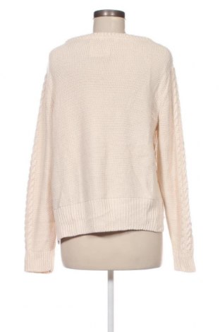 Дамски пуловер Cortefiel, Размер XL, Цвят Екрю, Цена 19,27 лв.