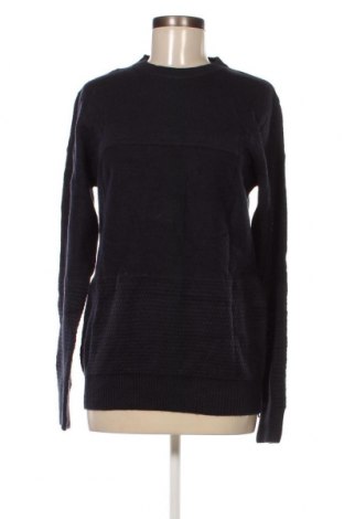 Дамски пуловер Cotton&silk, Размер L, Цвят Син, Цена 15,08 лв.