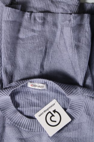 Дамски пуловер Damart, Размер M, Цвят Син, Цена 11,60 лв.