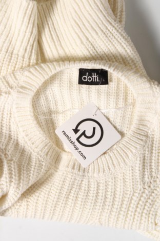 Damenpullover Dotti, Größe L, Farbe Weiß, Preis € 7,29