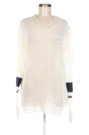 Γυναικείο πουλόβερ Easel, Μέγεθος L, Χρώμα Λευκό, Τιμή 7,18 €
