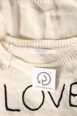 Γυναικείο πουλόβερ Easy Wear, Μέγεθος M, Χρώμα Εκρού, Τιμή 10,90 €