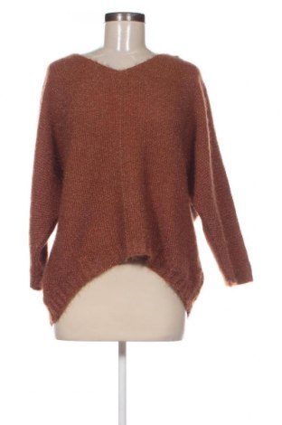 Γυναικείο πουλόβερ Enjoy, Μέγεθος L, Χρώμα Καφέ, Τιμή 7,18 €