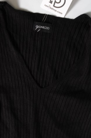 Дамски пуловер Even&Odd, Размер S, Цвят Черен, Цена 12,18 лв.