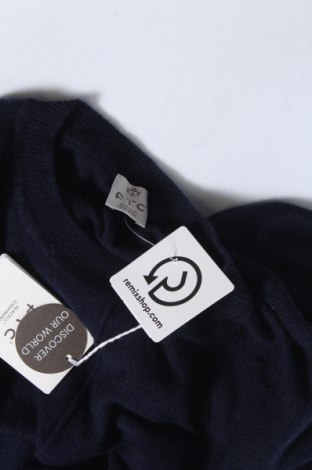 Pulover de femei FTC Fair Trade Cashmere, Mărime L, Culoare Albastru, Preț 1.003,29 Lei