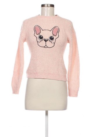 Дамски пуловер Fb Sister, Размер XS, Цвят Розов, Цена 11,60 лв.