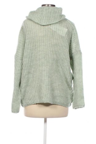 Дамски пуловер Fobya, Размер L, Цвят Зелен, Цена 35,60 лв.
