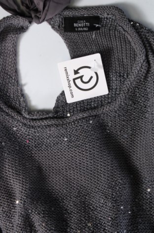 Γυναικείο πουλόβερ Gina Benotti, Μέγεθος L, Χρώμα Γκρί, Τιμή 7,18 €