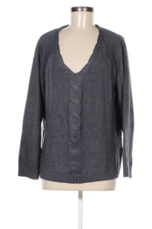 Дамски пуловер Gina Laura, Размер L, Цвят Син, Цена 13,53 лв.
