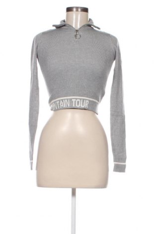 Дамски пуловер Gina Tricot, Размер XXS, Цвят Сив, Цена 14,58 лв.