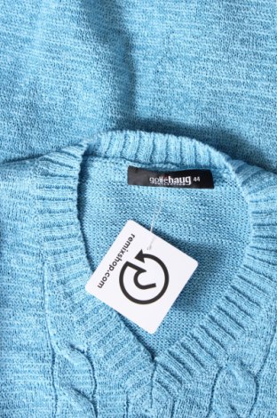 Дамски пуловер Golle Haug, Размер XL, Цвят Син, Цена 19,27 лв.