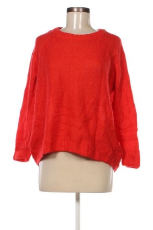 Дамски пуловер H&M, Размер L, Цвят Червен, Цена 11,60 лв.