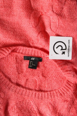 Дамски пуловер H&M, Размер L, Цвят Розов, Цена 11,60 лв.
