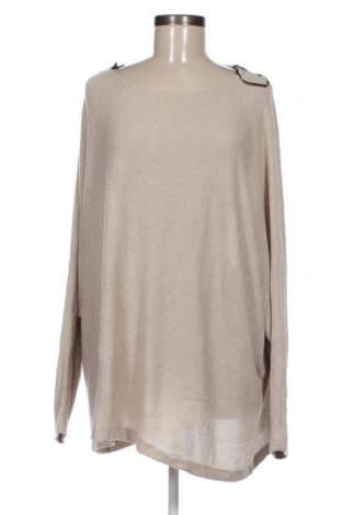 Дамски пуловер H&M, Размер 3XL, Цвят Бежов, Цена 24,65 лв.